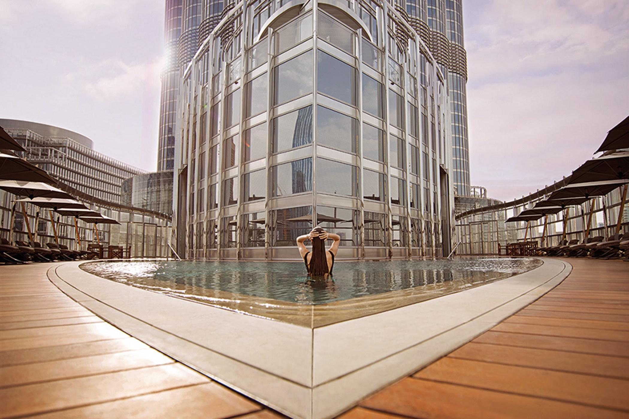 Armani deals hotel pool